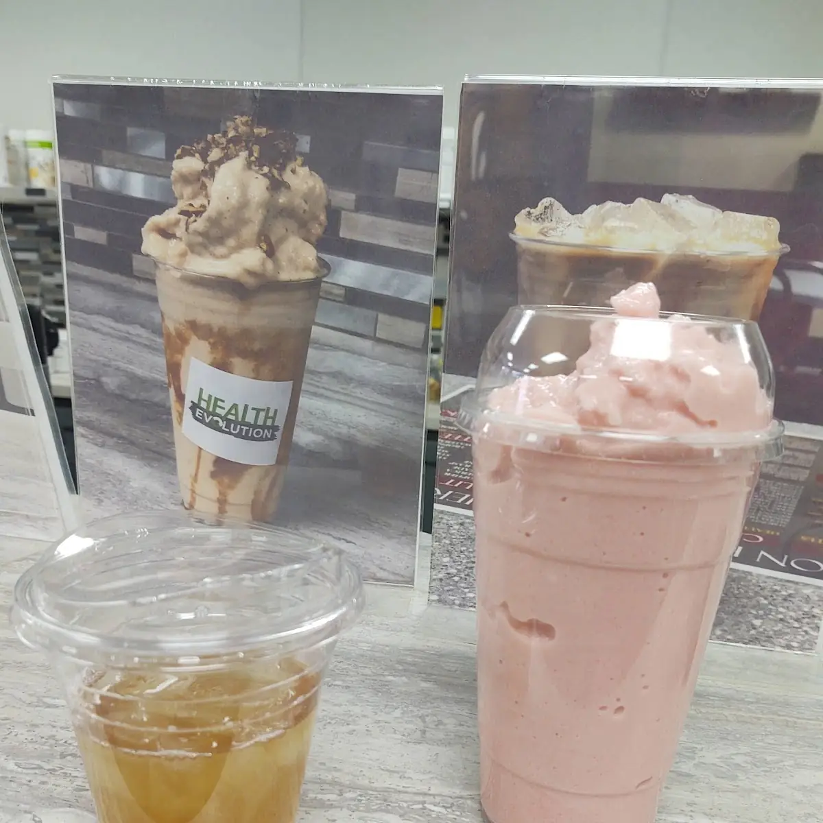 Raspberry White Chocolate Smoothie and Tea