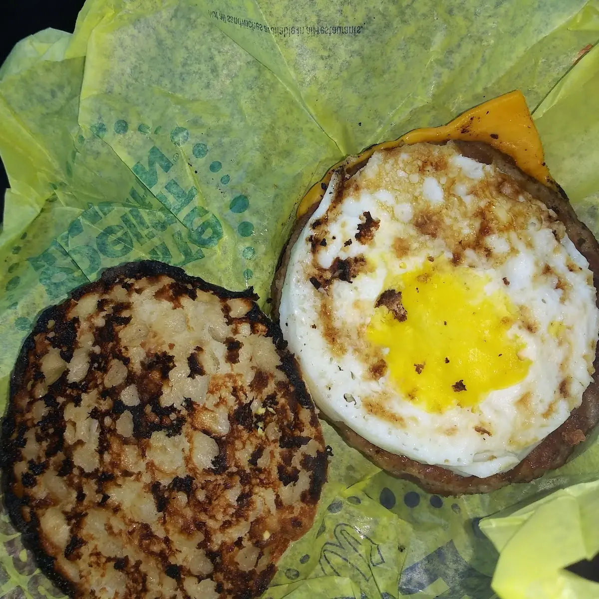 Sausage Egg and Cheese Muffin