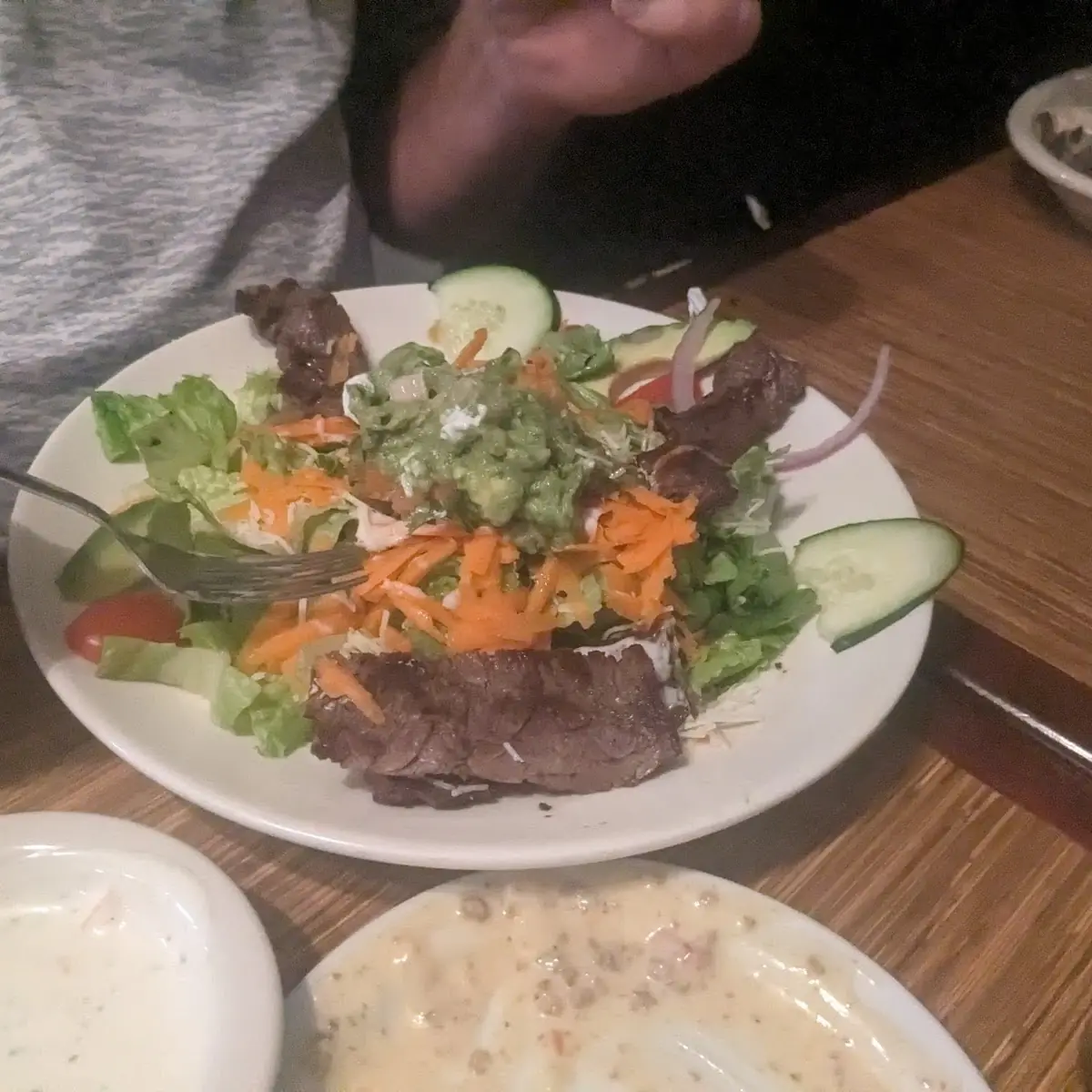 Beef Fajitas Salad