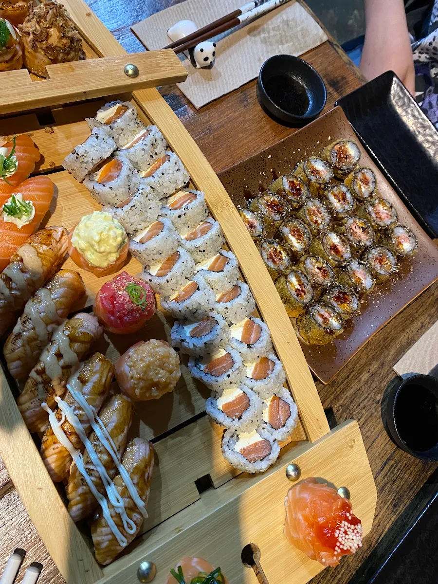 Assorted Salmon Sushi Nigiri