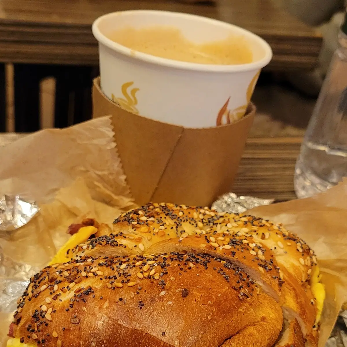 Bacon Egg and Cheese Bagel