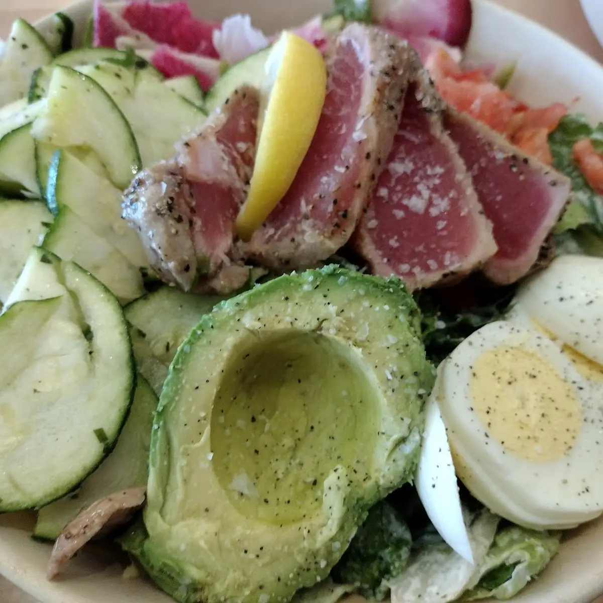 Summer Seared Ahi Salad