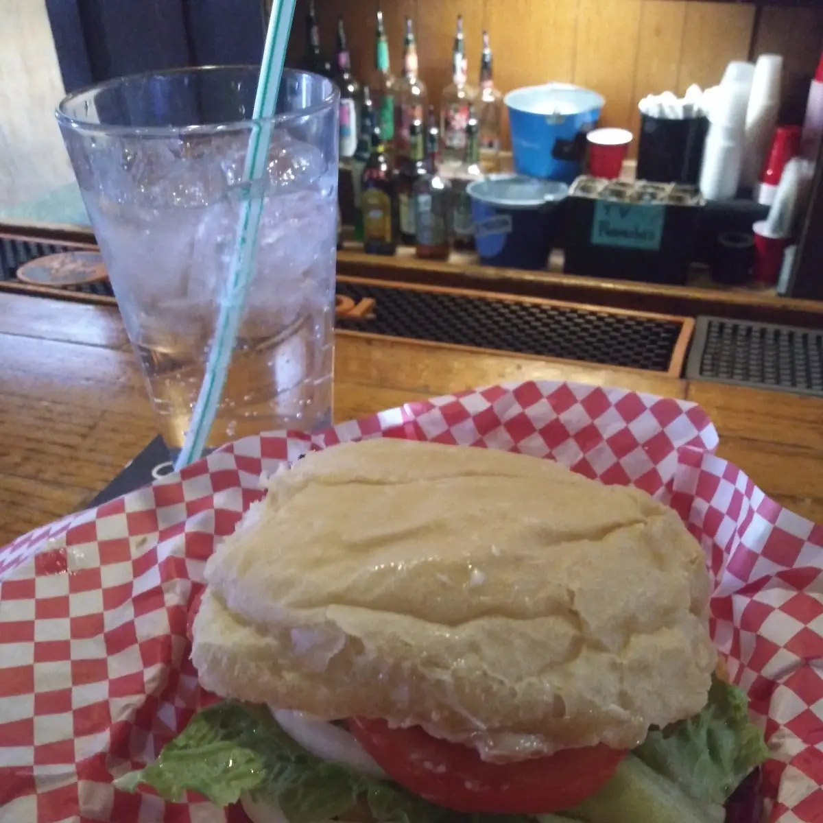 Half Pounder Cheeseburger Deluxe