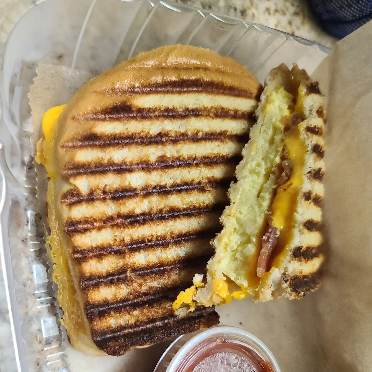 Bacon, Egg, & Cheese Melt