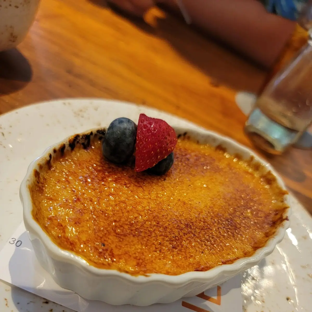 Key Lime Creme Brulee