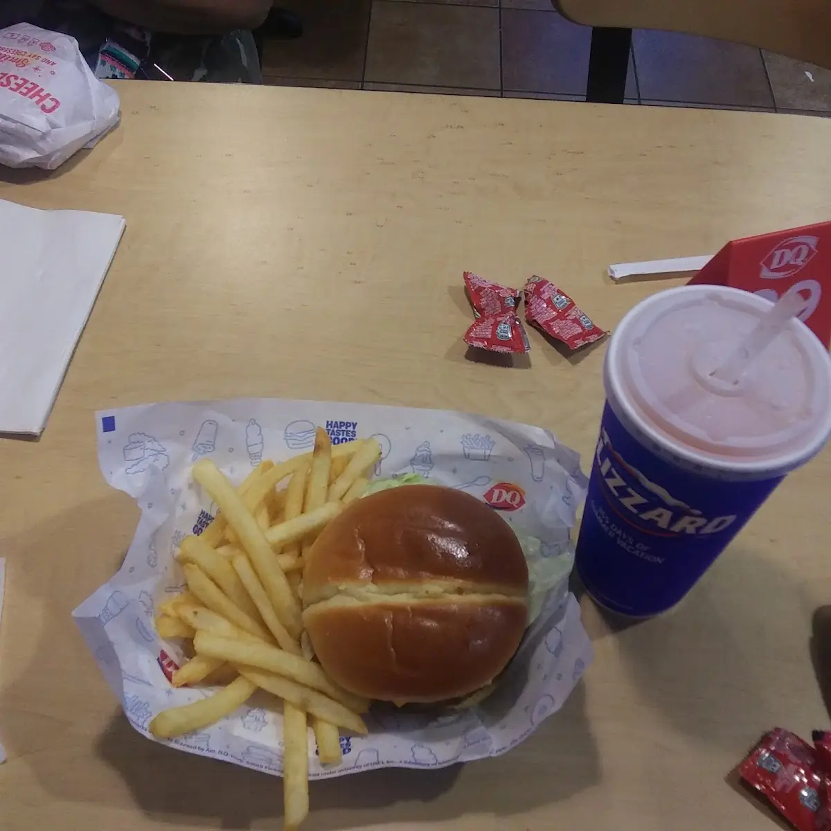 Bacon Cheeseburger Meal