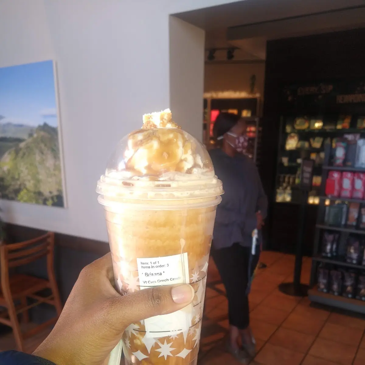 Caramel Frappuccino Blended Beverage