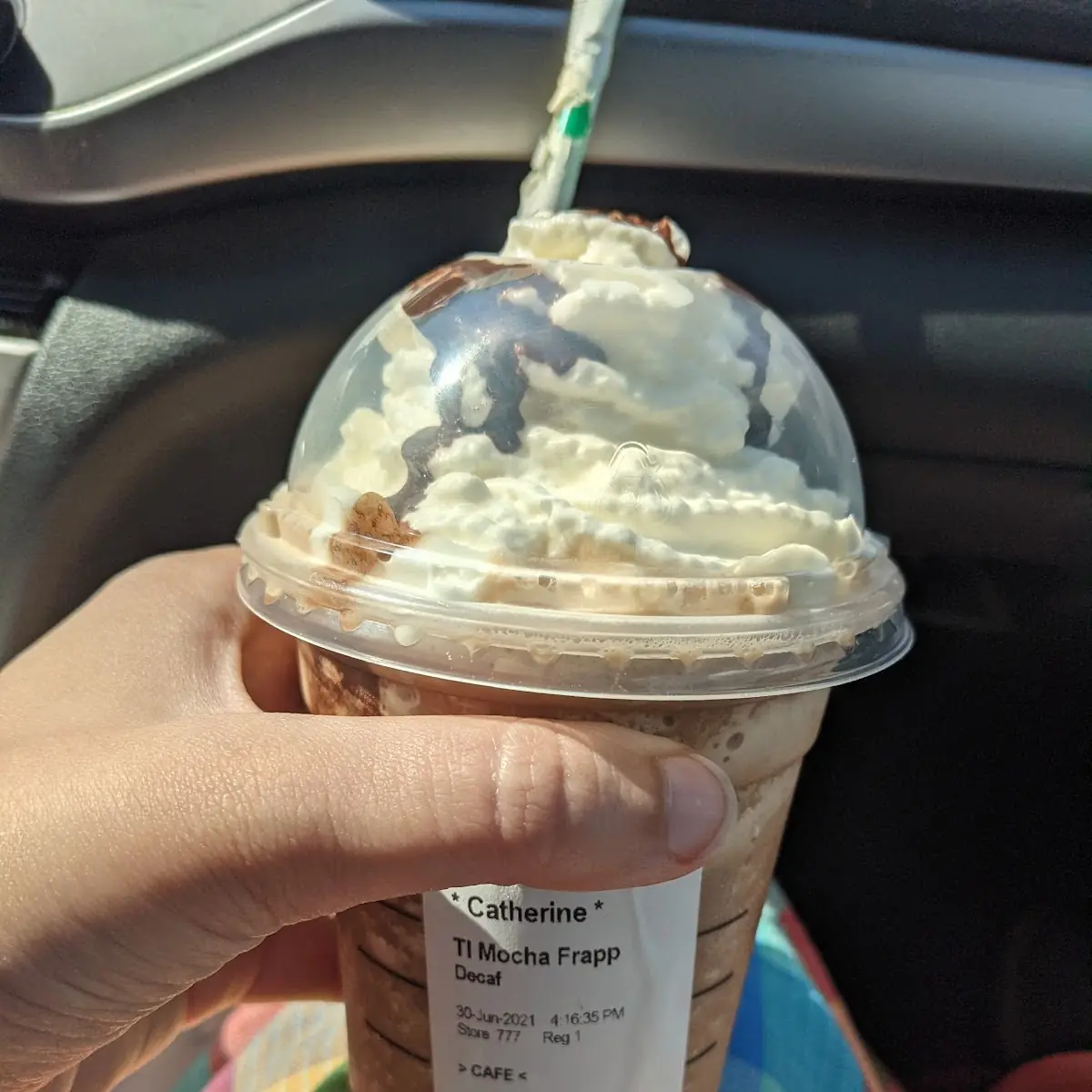 Mocha Frappuccino Blended Beverage