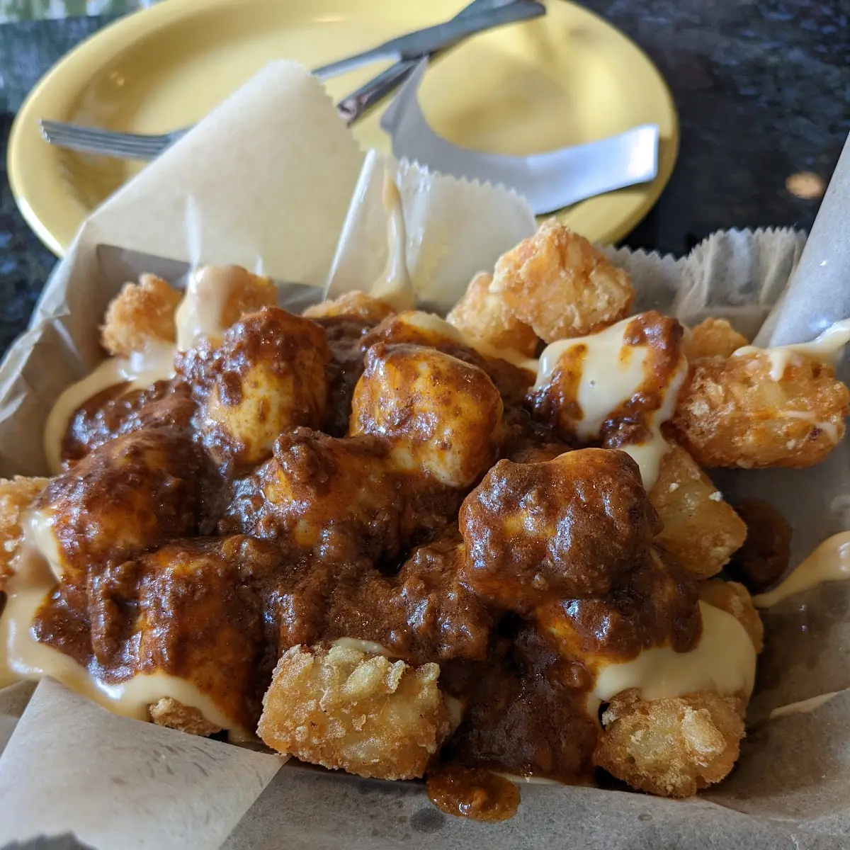Chili Cheese Tots