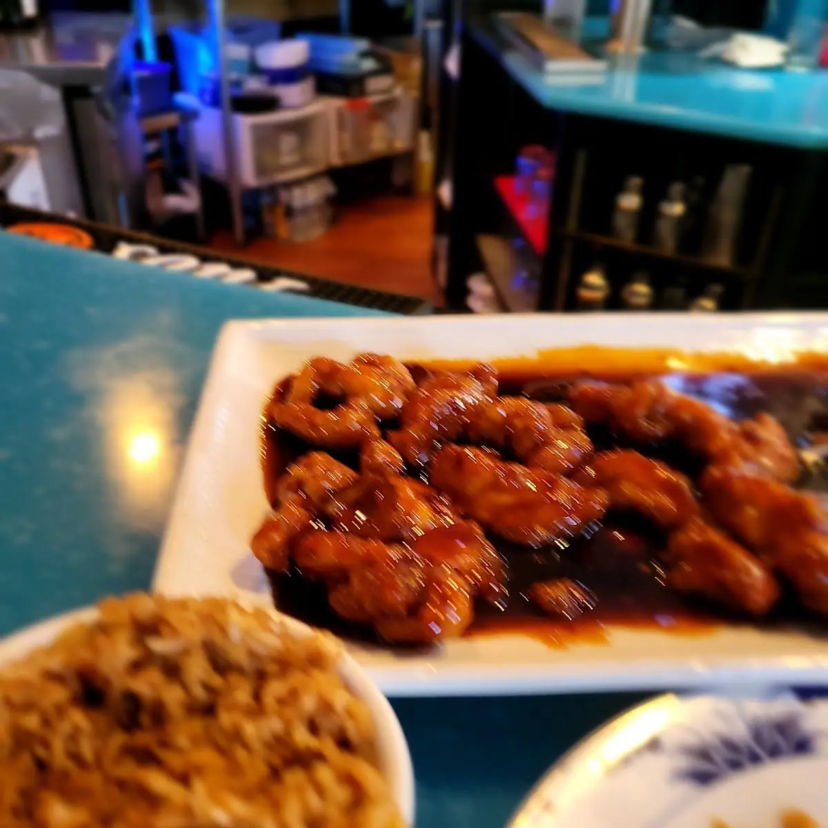 Orange Chicken and Fried Rice