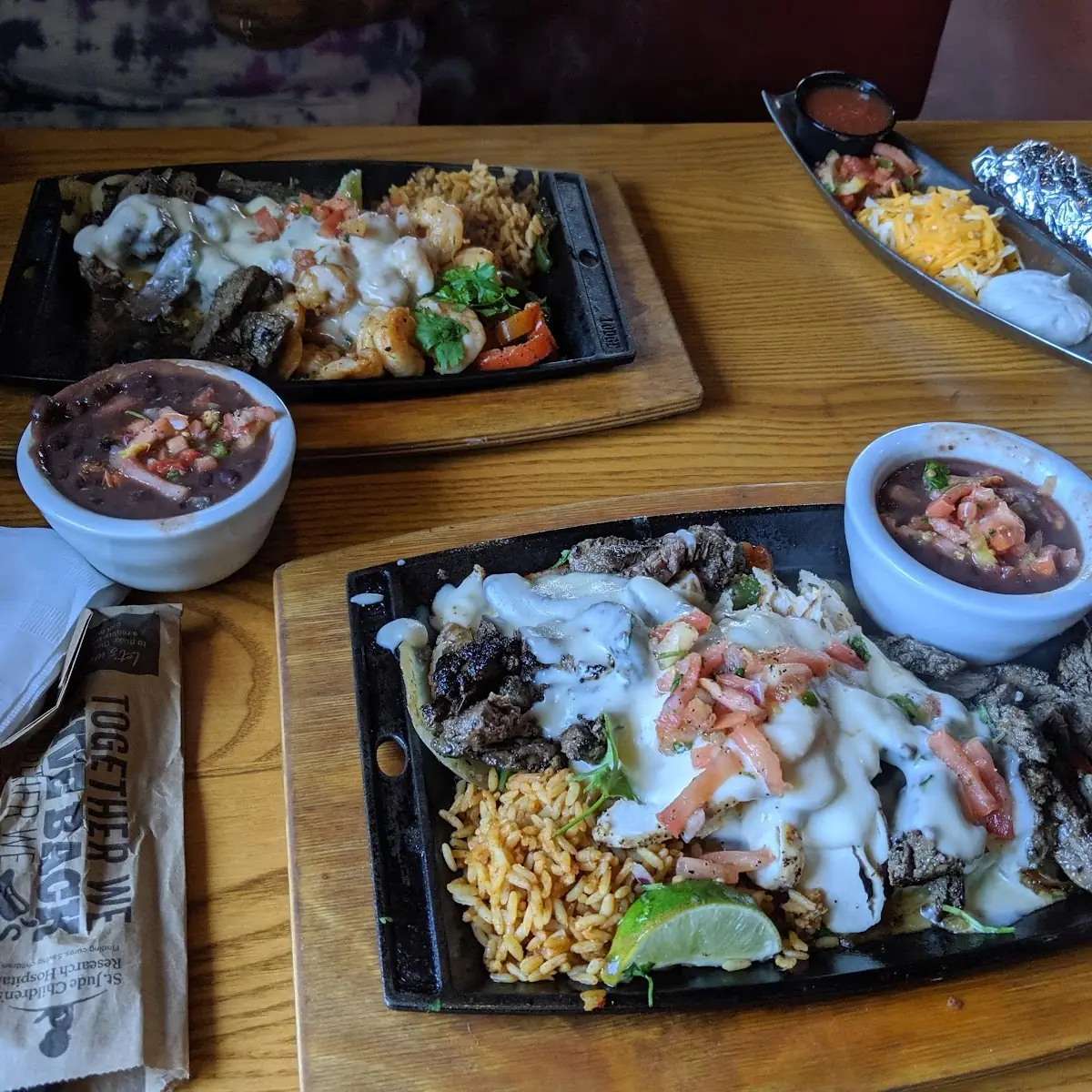 Shrimp Fajitas
