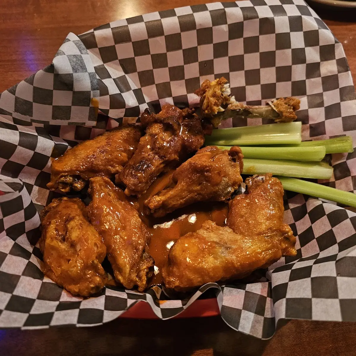 Traditional Bone in Buffalo Wings