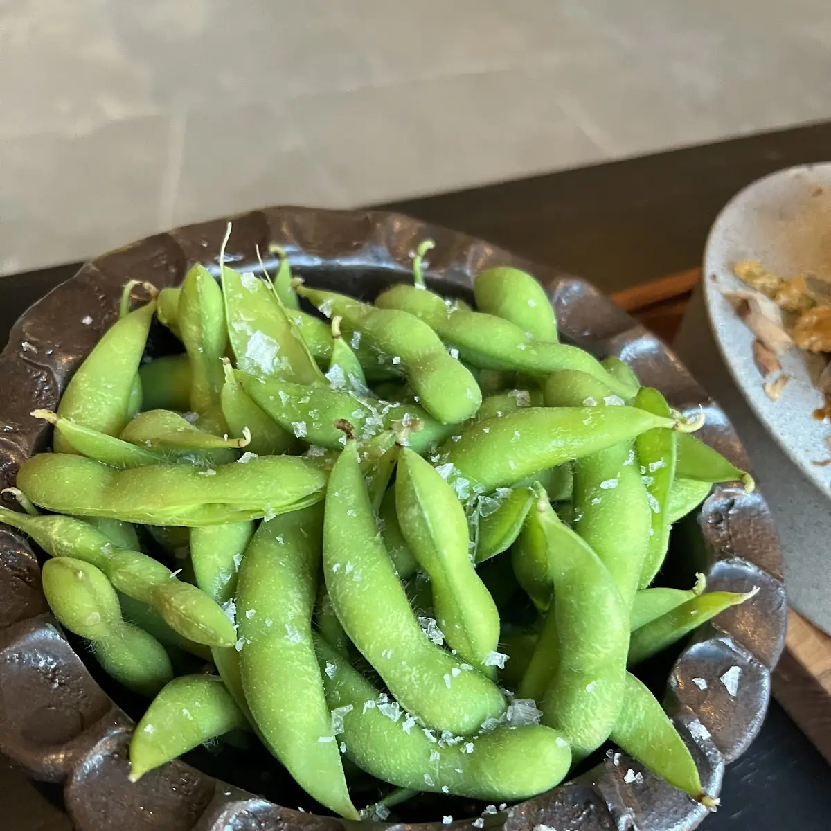 Salted Steamed Edamame