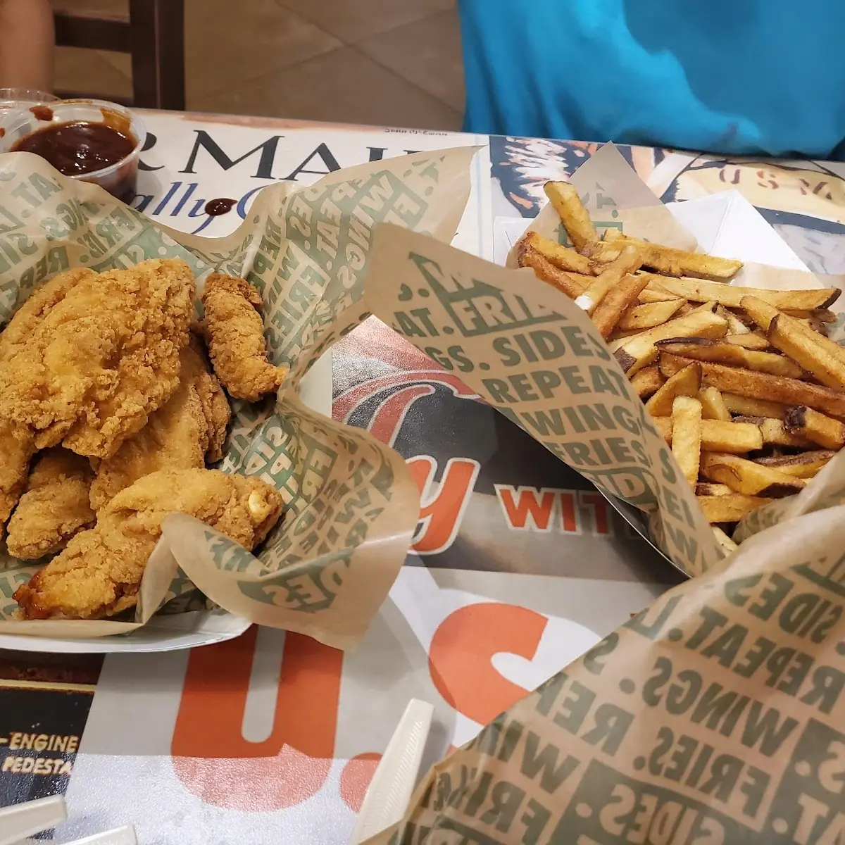 Chicken Tenders and Fries
