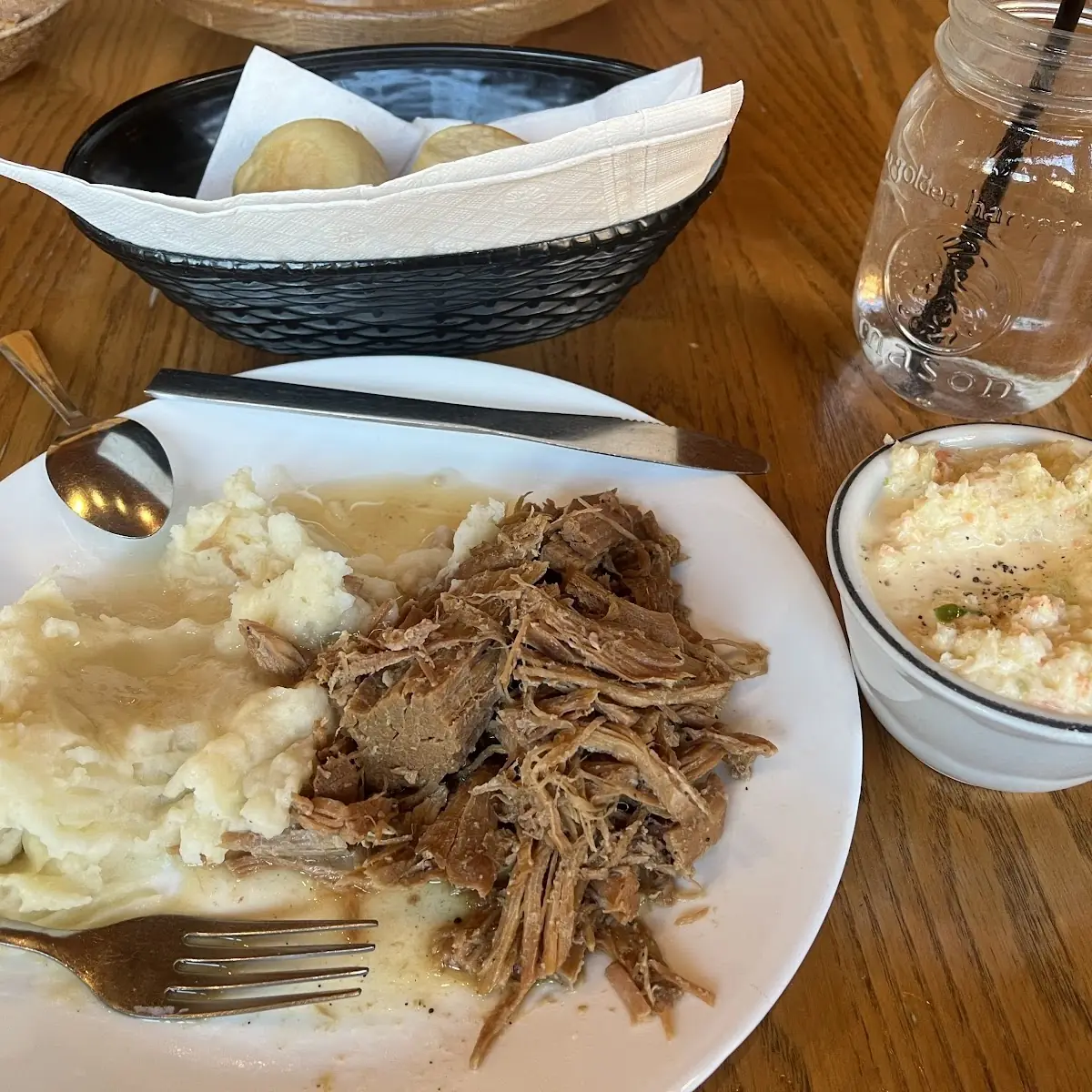 Amish Style Roast Pork Dinner