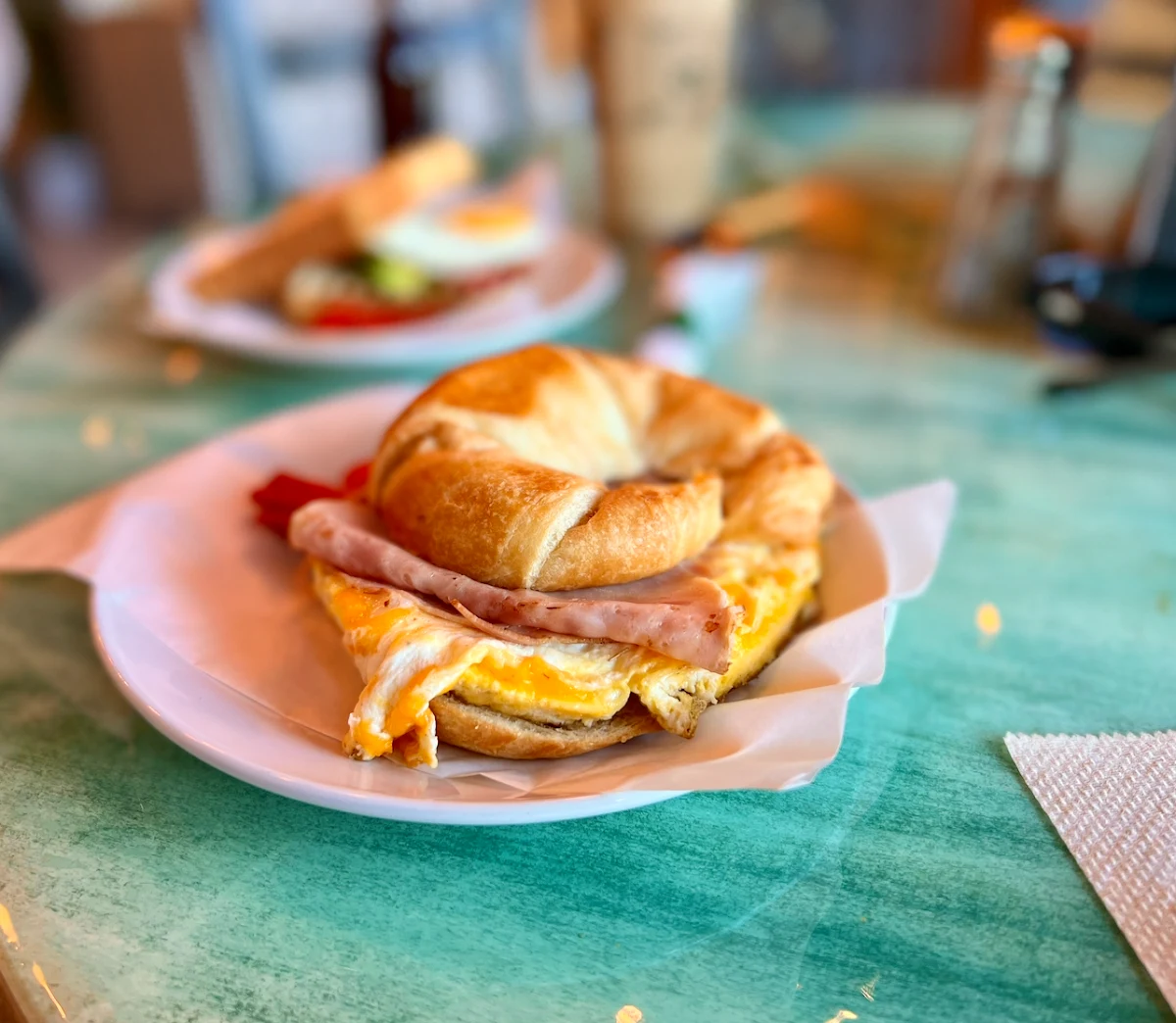 Ham Egg & Cheese