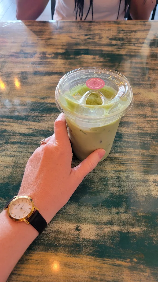Iced Peach Green Tea