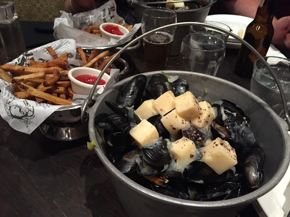 Mussels Cooked in Beer