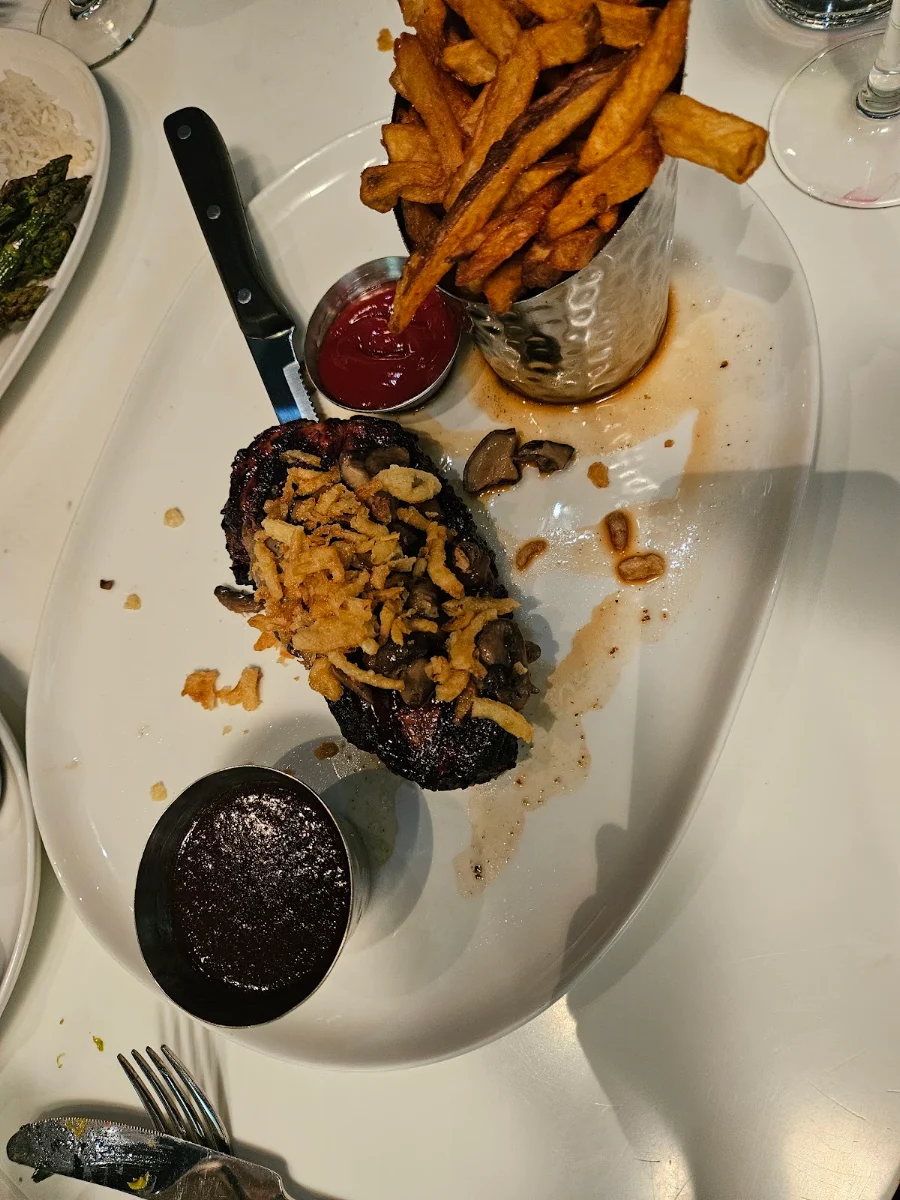 Pepper Steak and Fries
