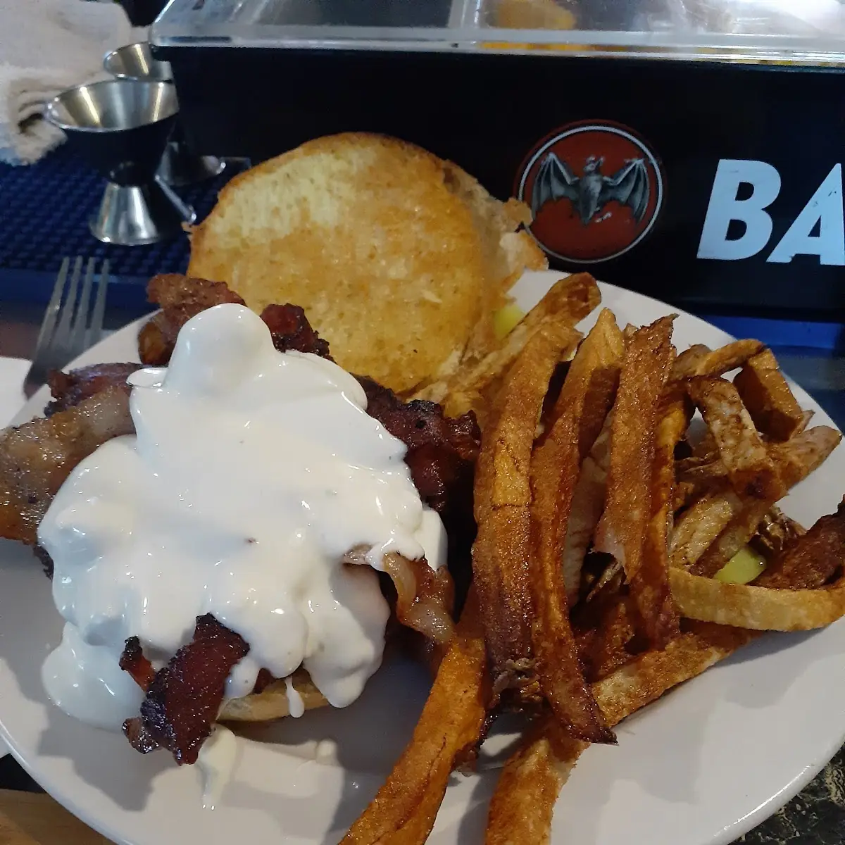 Blue Cheese and Bacon Burger