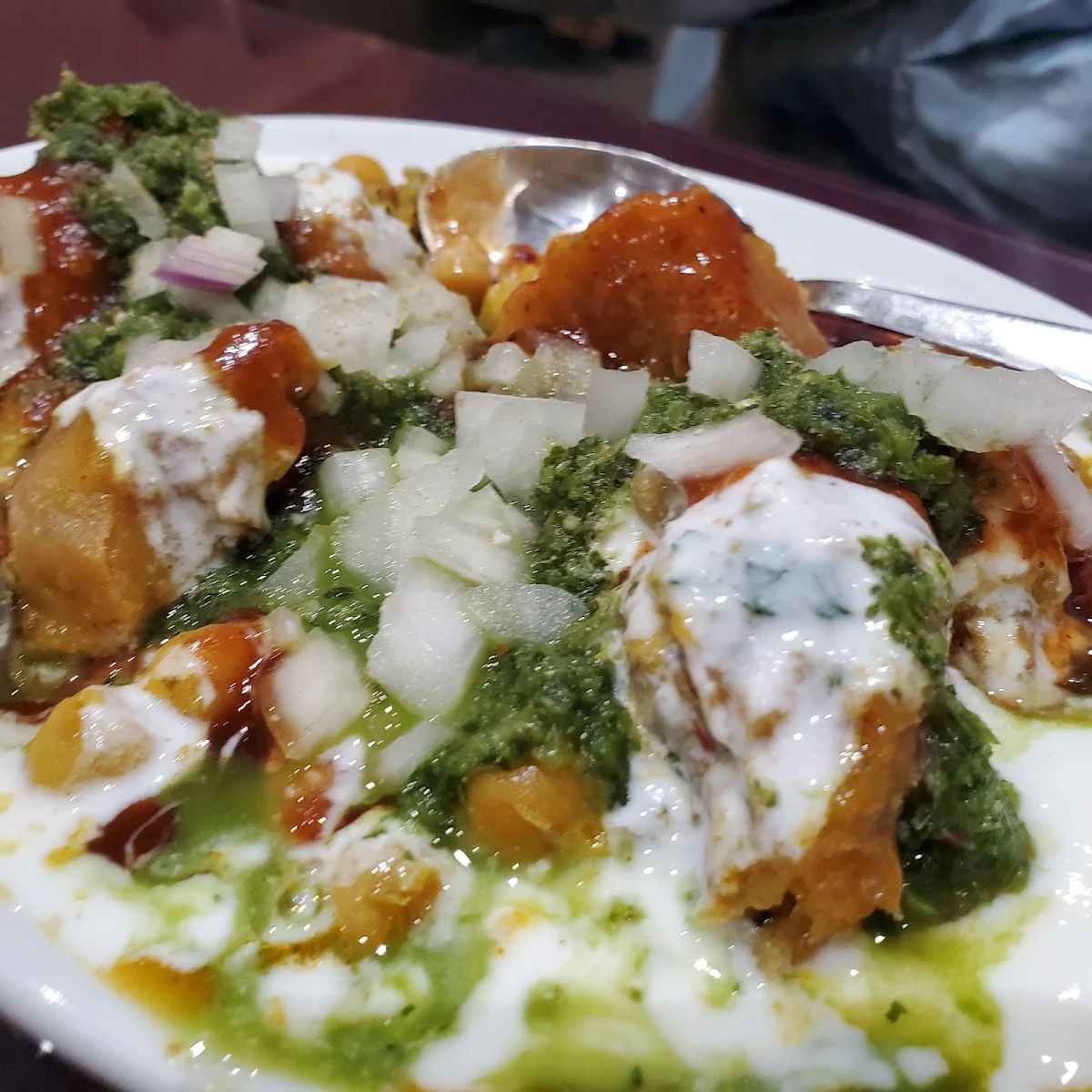 Aloo Tikki Chaat