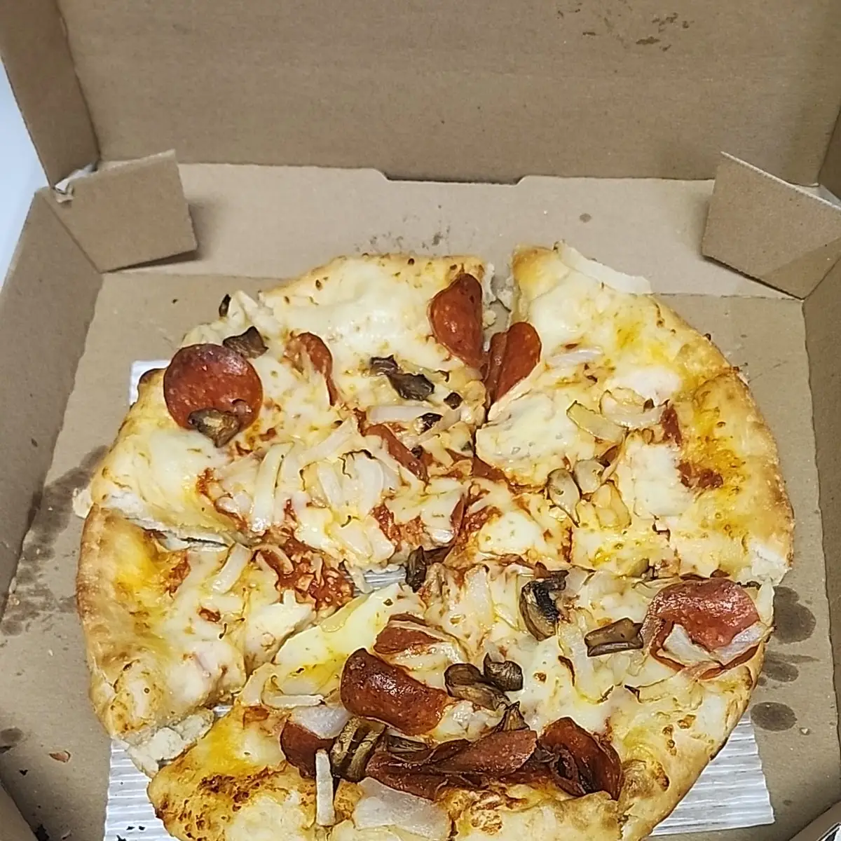 Pepperoni Pizza 1 2 w Onions