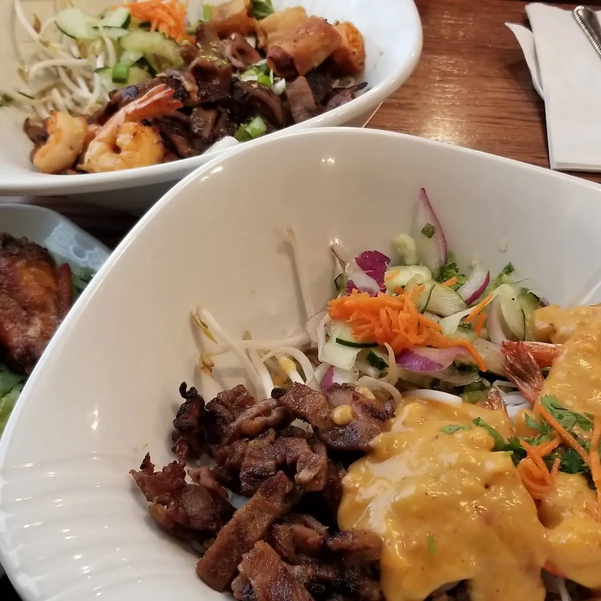 Vermicelli Special Bun DAC Biet w Fried Shrimp