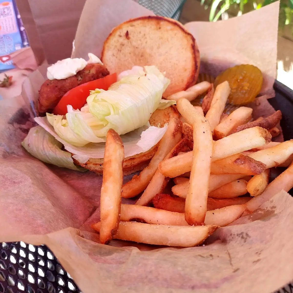 Crab Cake Sandwich