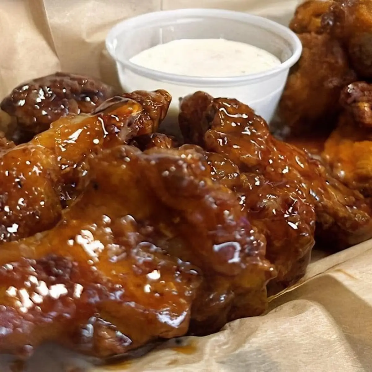 Buffalo Wings with Dipping Sauce