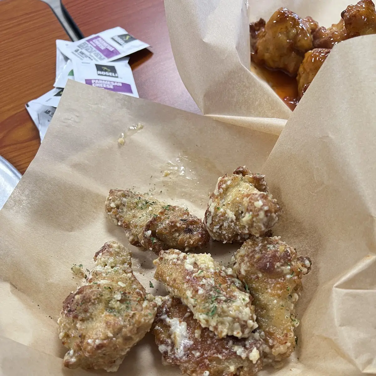 Garlic Parmesan Wings
