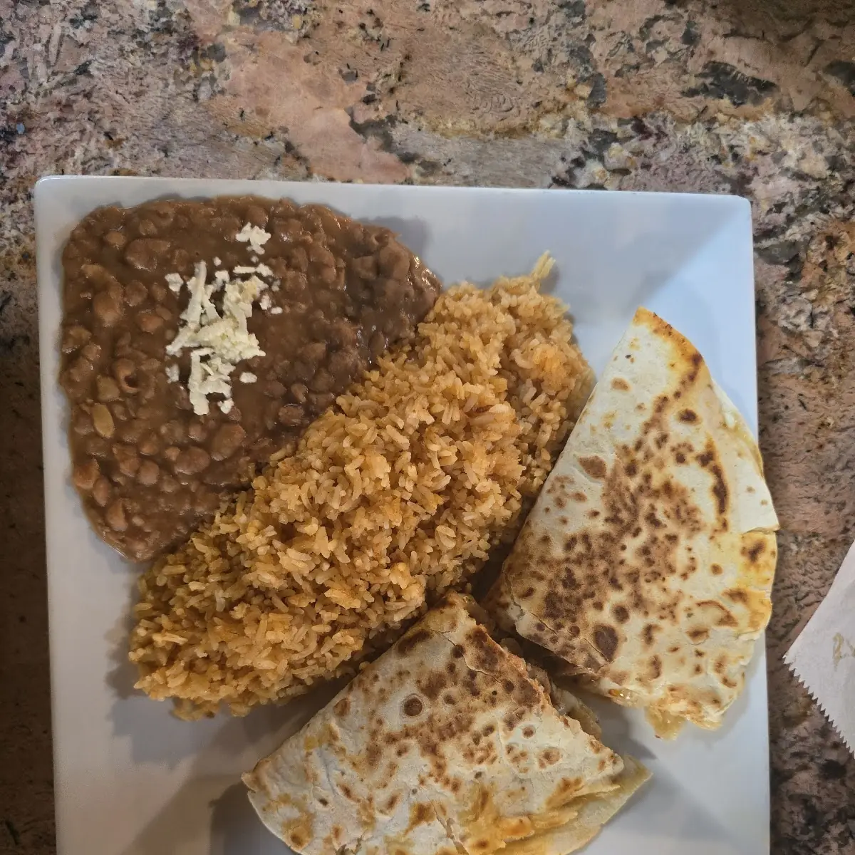 Quesadilla De Harina Flour Quesadilla