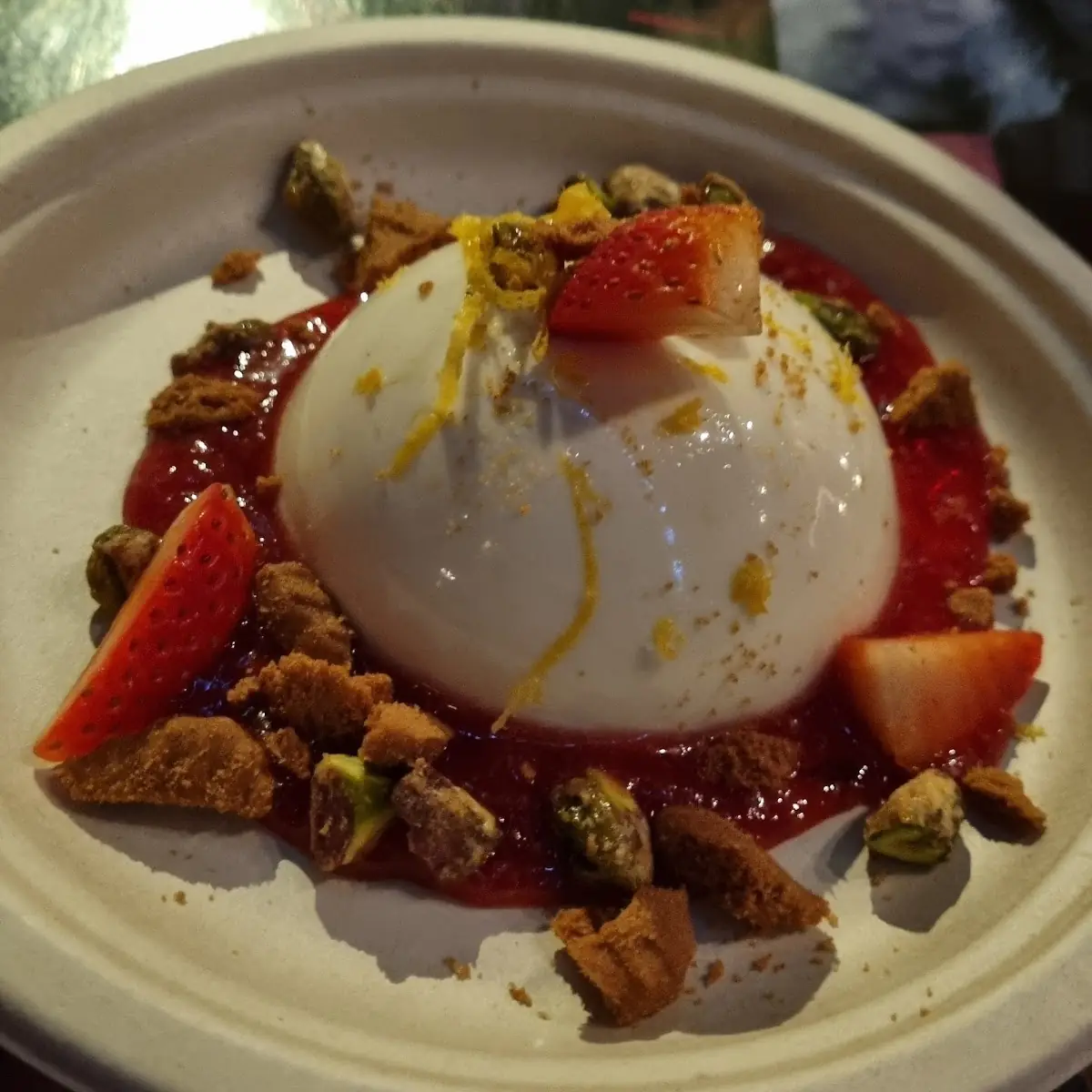 Lemon Panna Cotta
