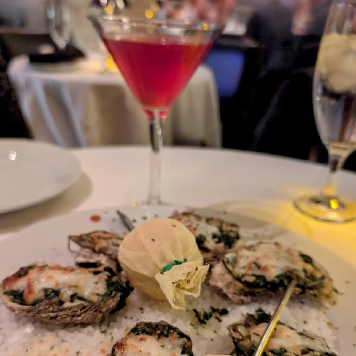 Oysters Rockefeller