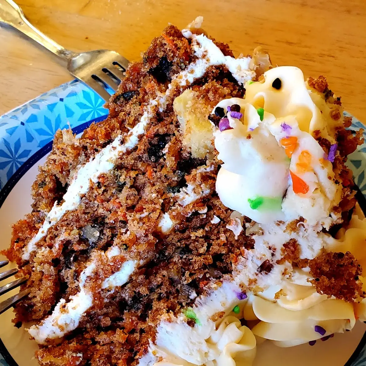 Carrot Cake Slice