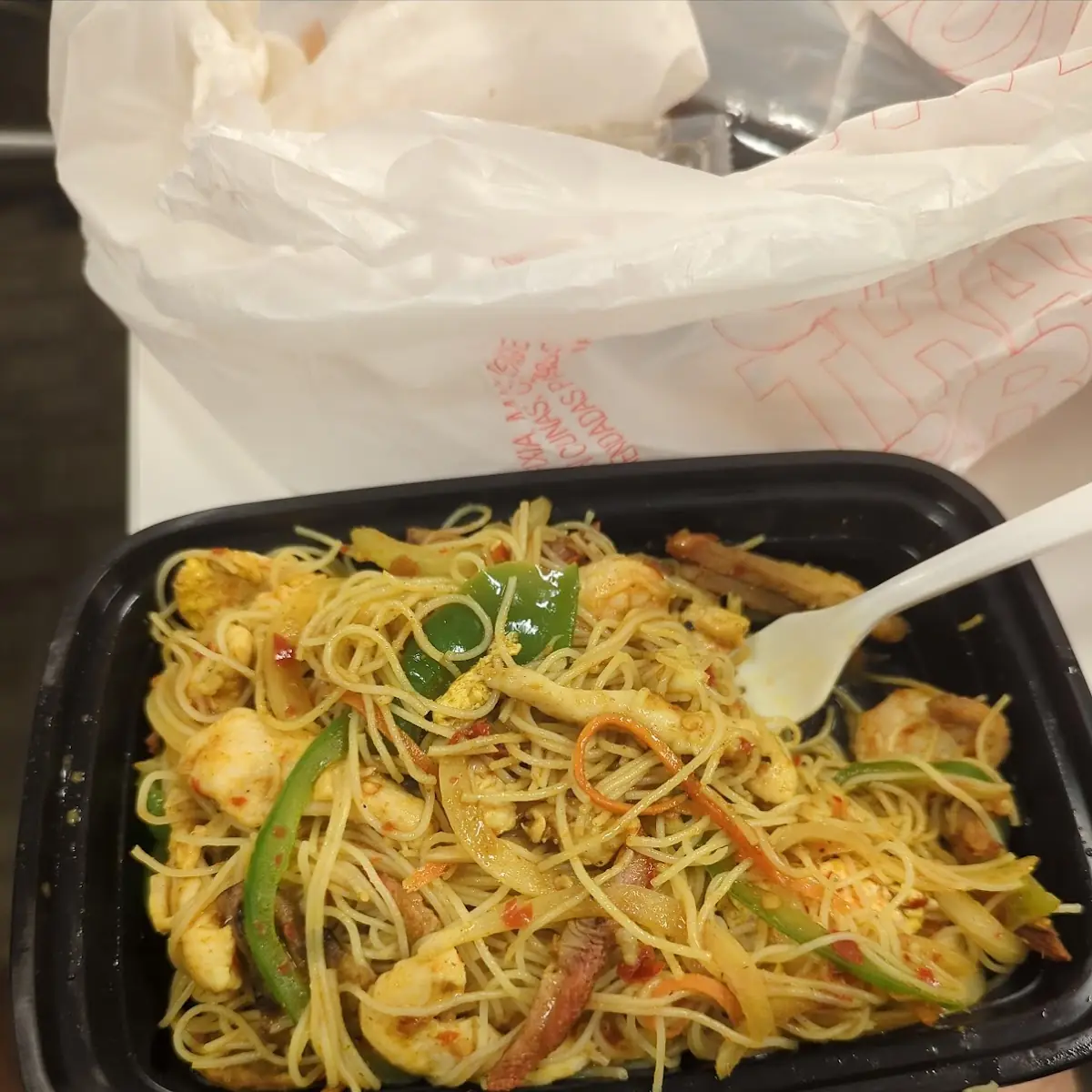 Singapore Style Rice Noodle