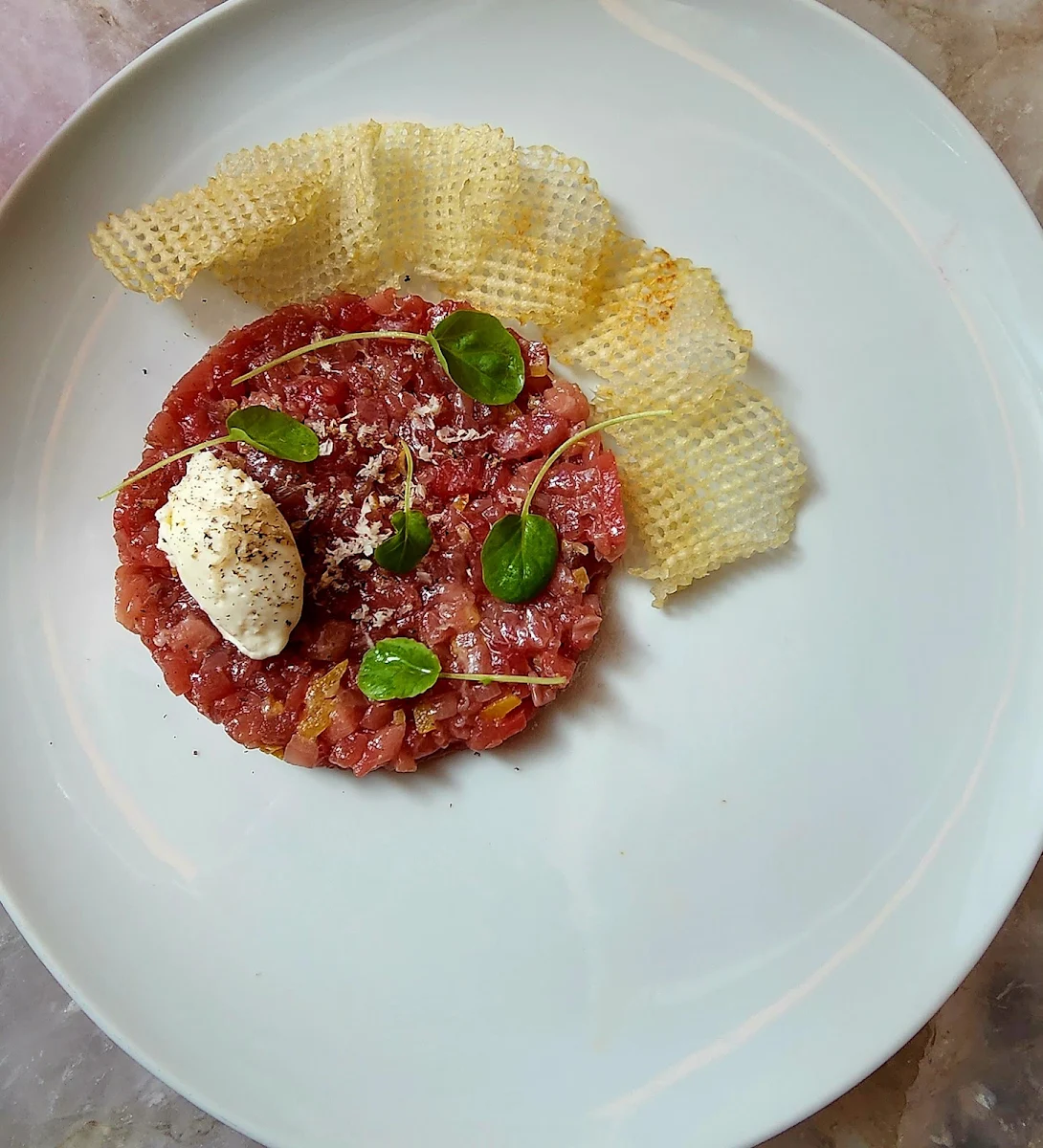 Harissa Spiced Beef Tartare