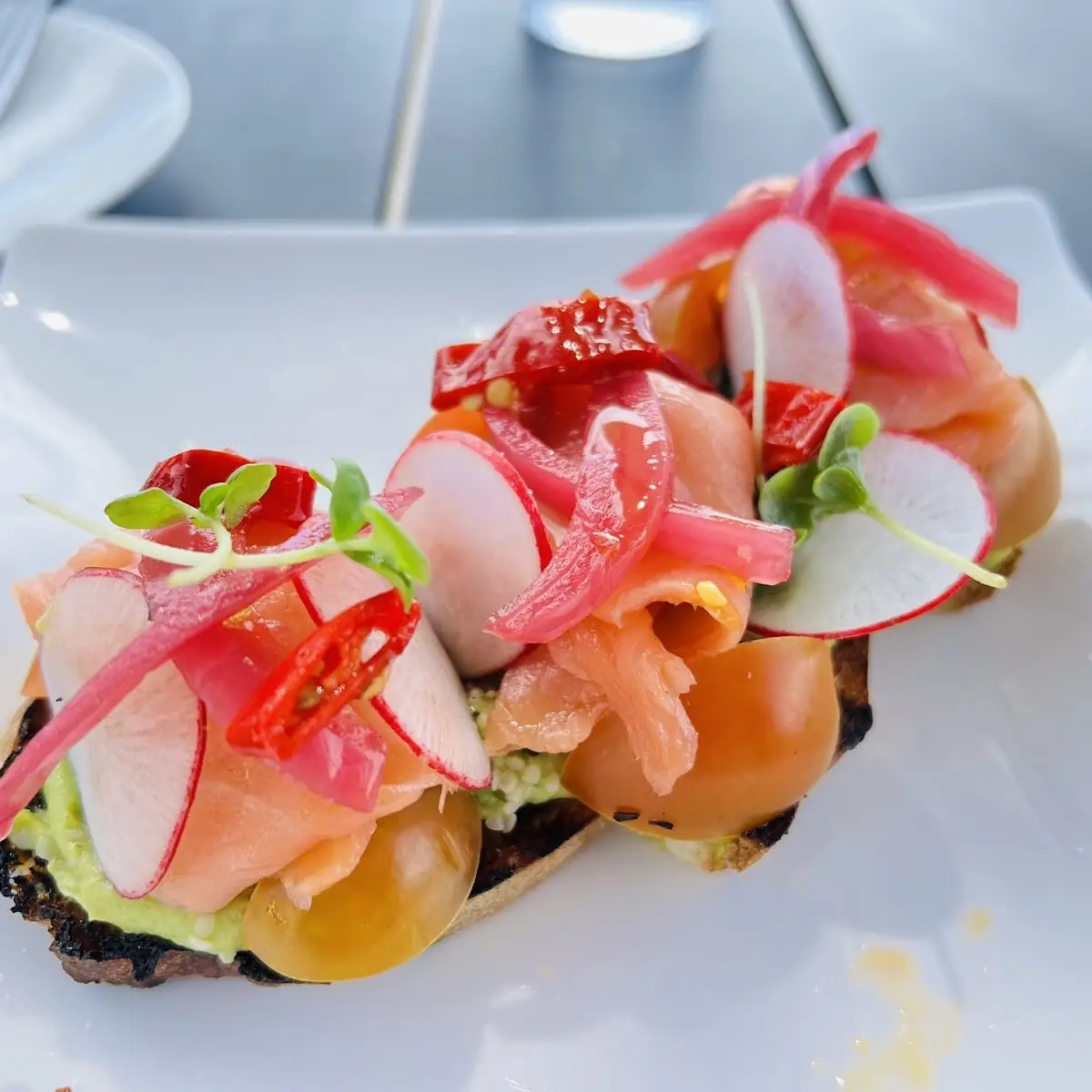 Toast Al Salmone Affumicato