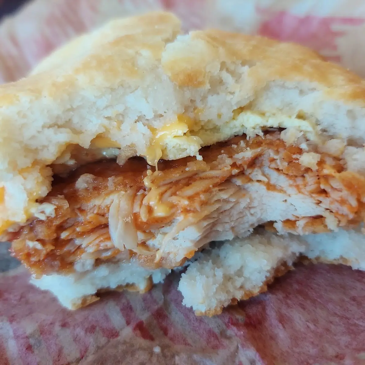 Cajun Chicken Filet Biscuit