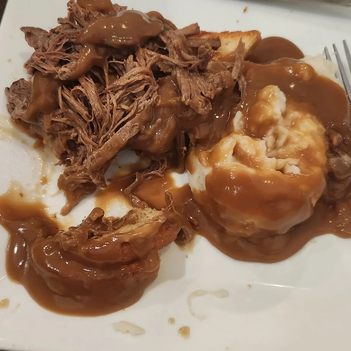 Hot Beef Sandwich
