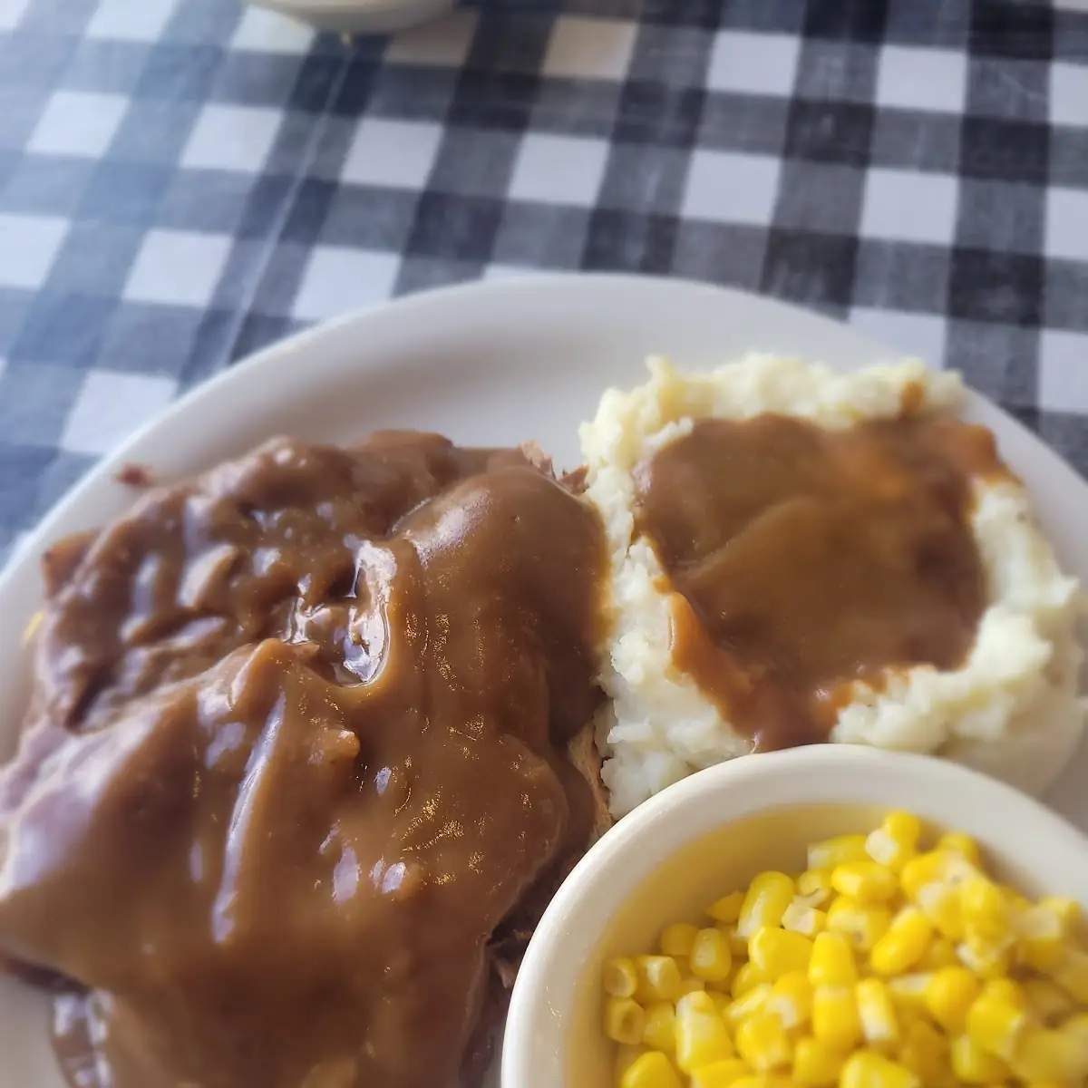 Open Faced Roast Beef
