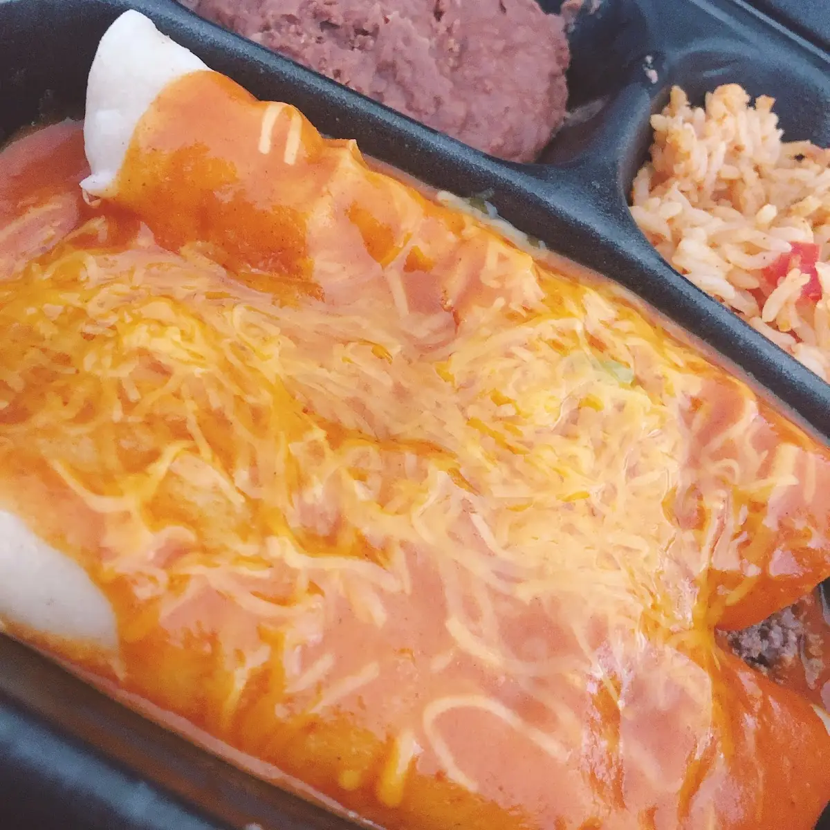 Beef Enchilada Plate