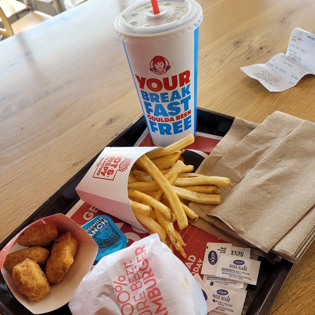 Cheeseburger Meal
