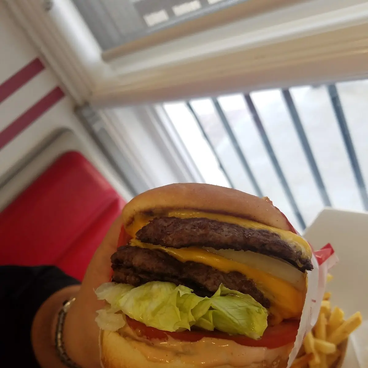 Double Cheese Burger Combo