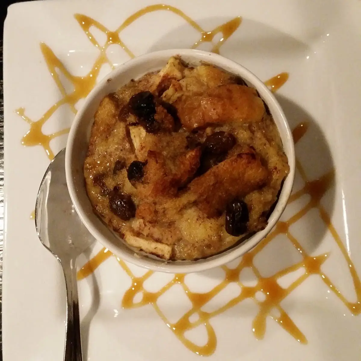 Apple Raisin Bread Pudding