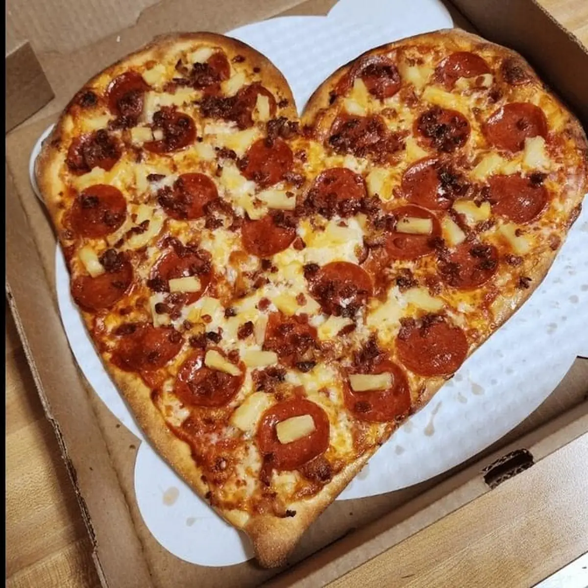 Heart Pizza