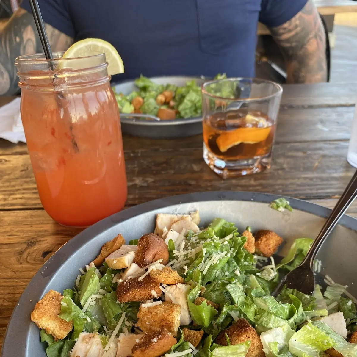 Caesar Salad with Chicken