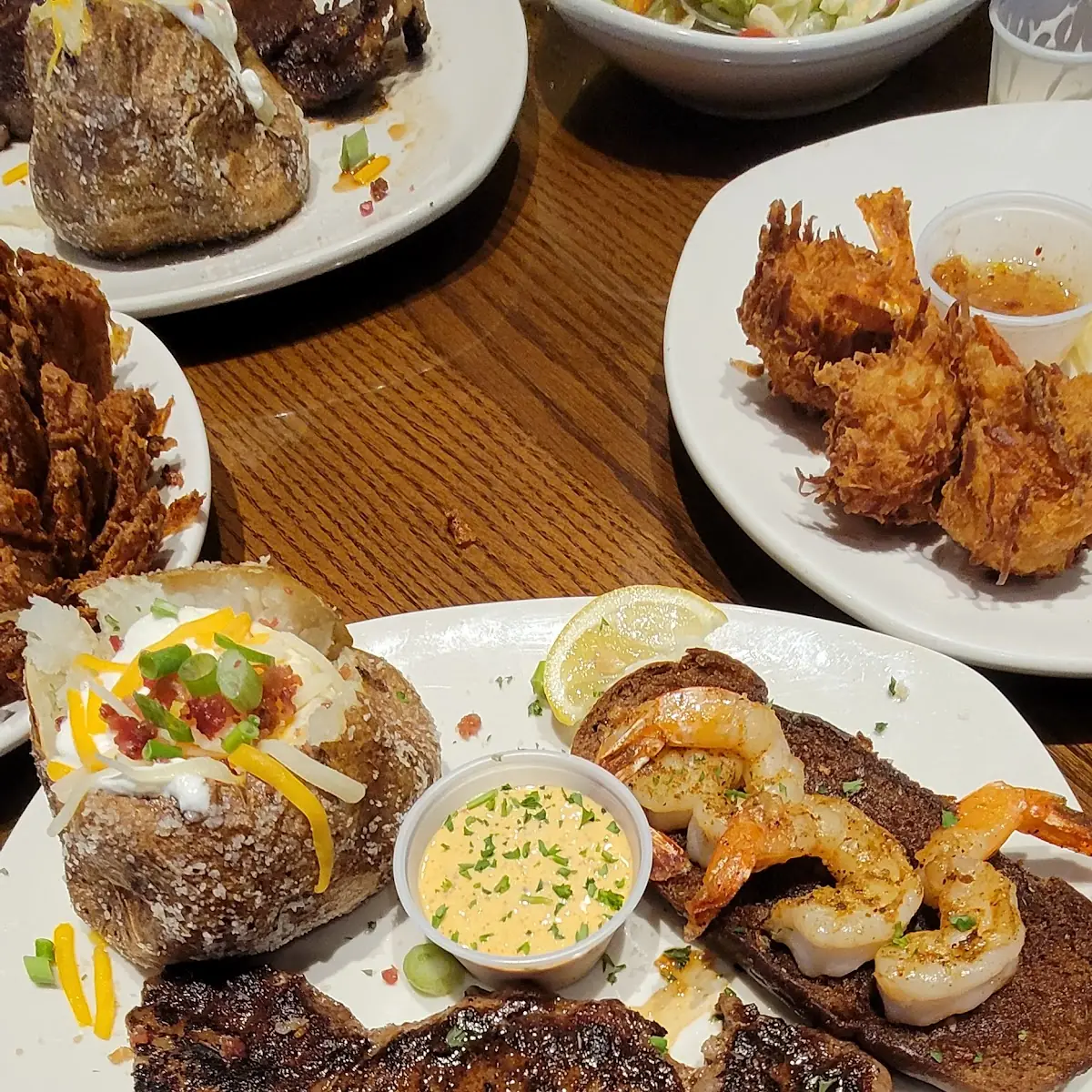 Sirloin & Coconut Shrimp