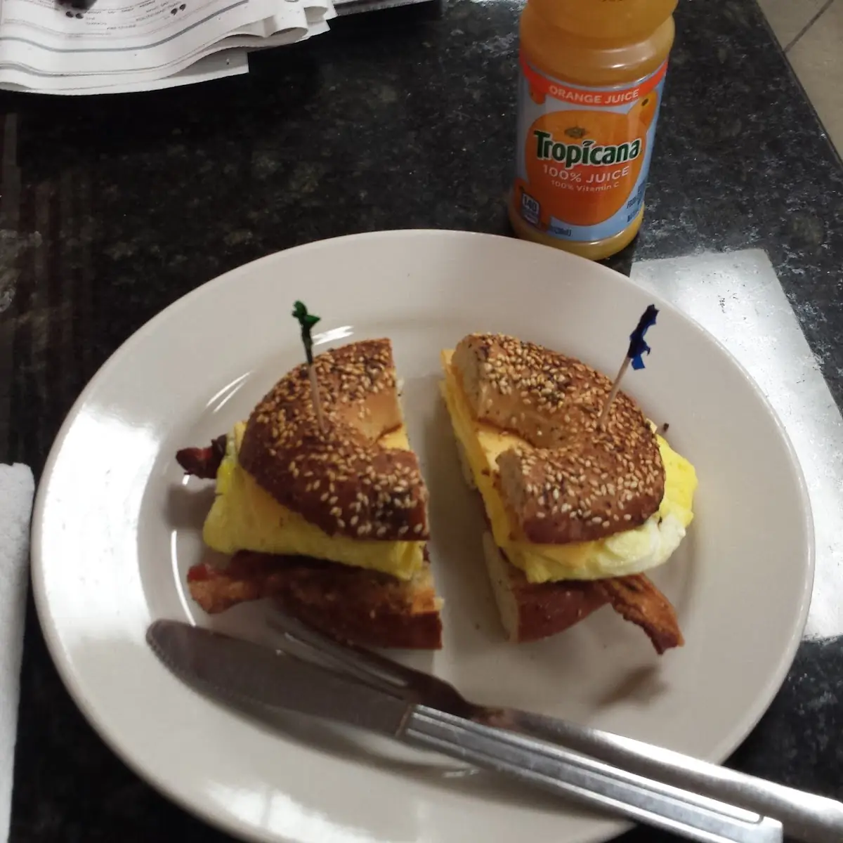 Bagel Breakfast Sandwich