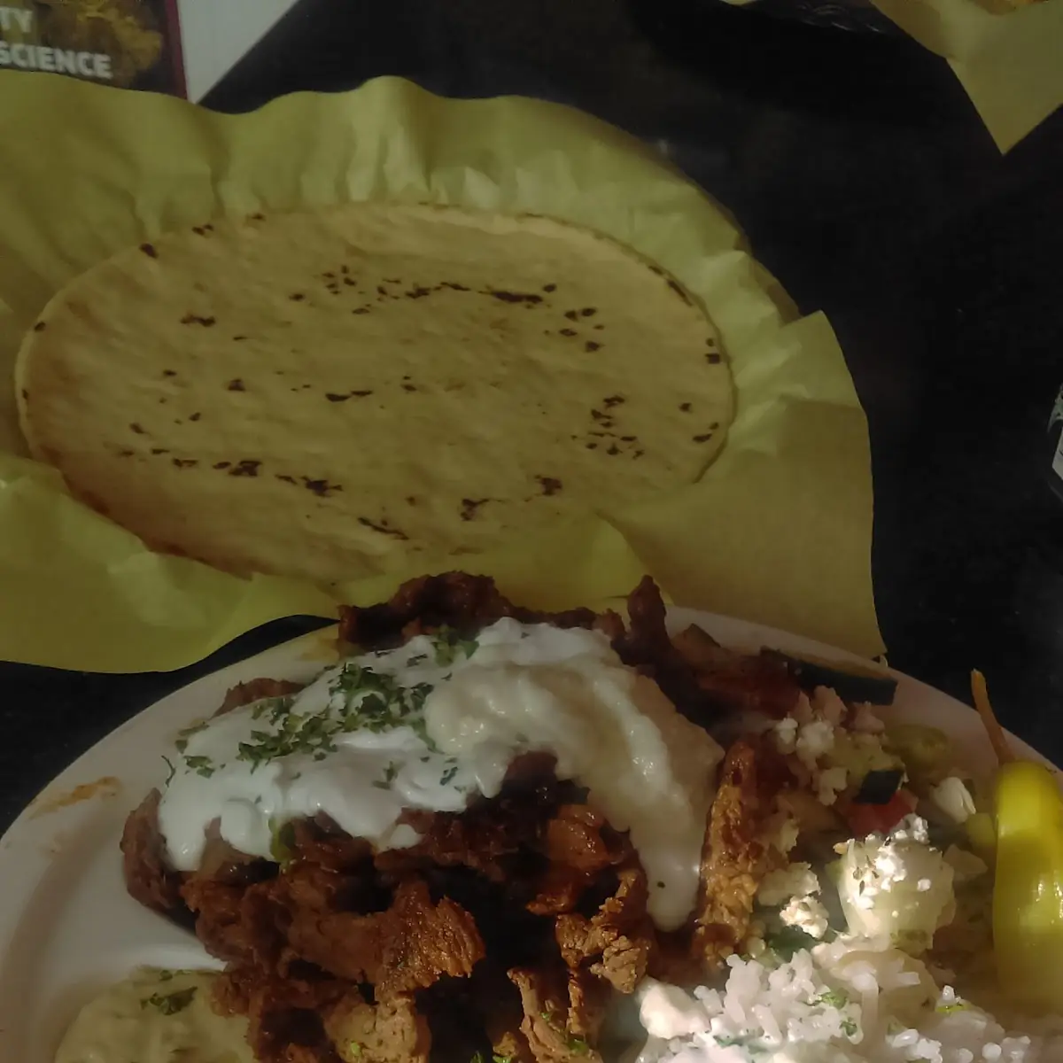 Lamb Kabob Plate