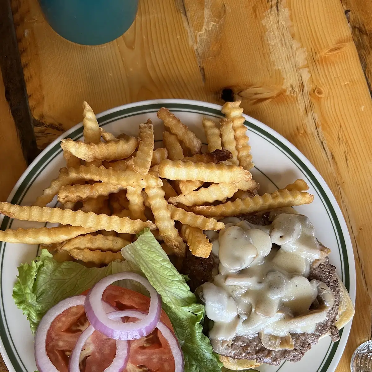 Spicy Mushroom Burger